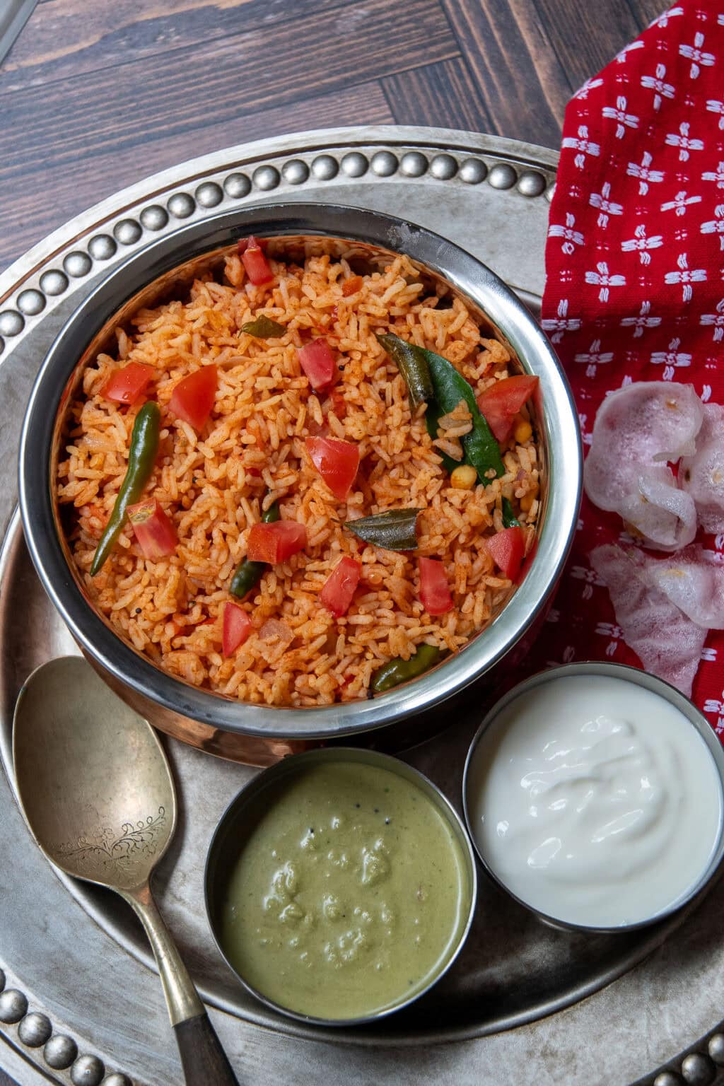 Tomato rice Indian style | Dill and Thyme